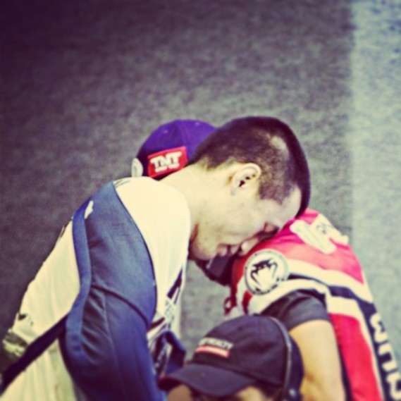 Чан Сун Чжун (слева) - Жозе Алдо