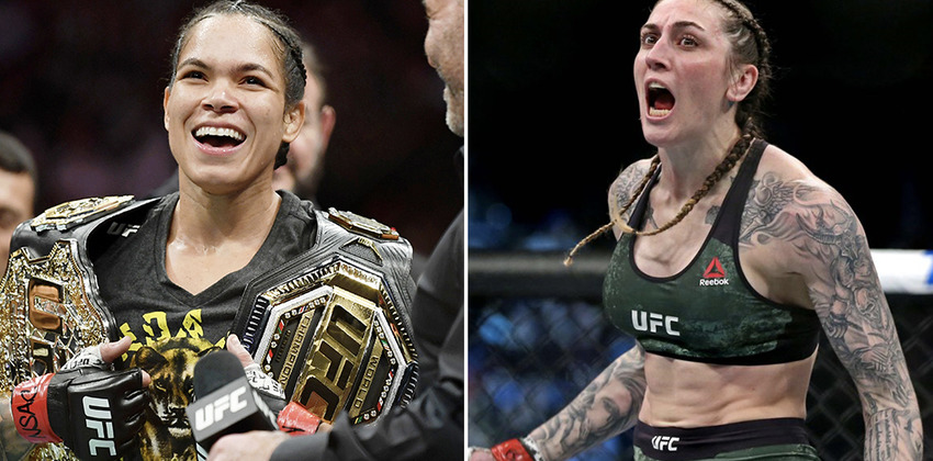 Predictions from fighters for the fight Amanda Nunes vs. Megan Anderson