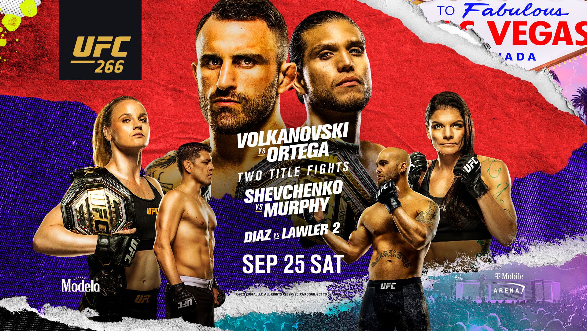 Результаты и бонусы UFC 266: Volkanovski vs. Ortega