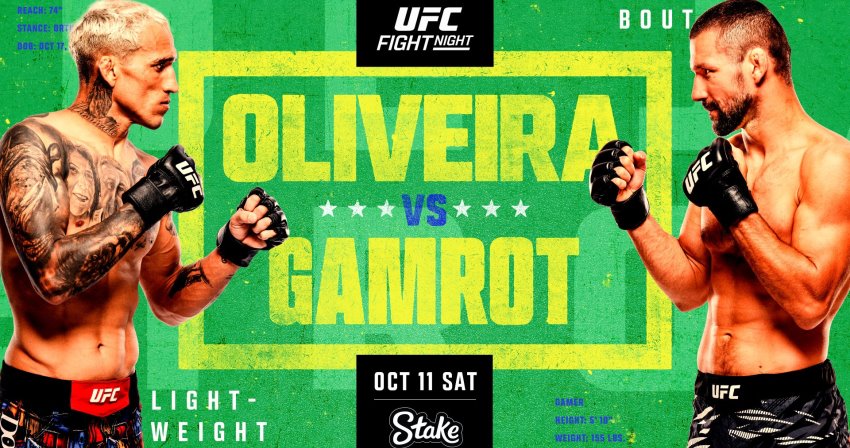 Результаты и бонусы UFC Fight Night 261: Oliveira vs. Gamrot Результаты и бонусы UFC Fight Night 261: Oliveira vs. Gamrot